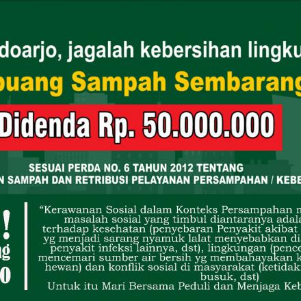HIMBAUAN MENJAGA KEBERSIHAN